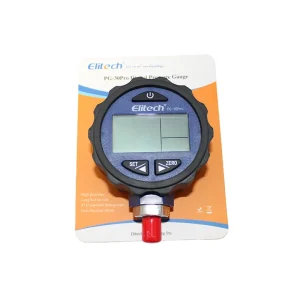Manómeto Digital De Baja Pg-30 Pro Azul Multigases Elitech