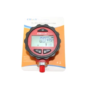 Manómeto Digital De Alta Pg-30 Pro Rojo Multigases Elitech